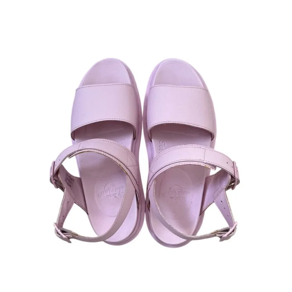 Dr. Martens SoftWair Womens Pink Sandals Adjustable Straps Size 9
